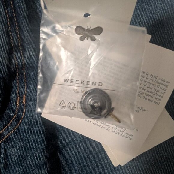 Weekend MaxMara | Abitata Blue Wide Leg Jeans - Picture 12 of 16